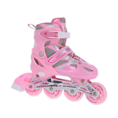 Łyżworolki Nils Extreme 2w1 Pink r.39-42 NH18366 A