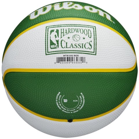 Piłka Wilson NBA Team Retro Boston Celtics Mini Ball WTB3200XBBOS