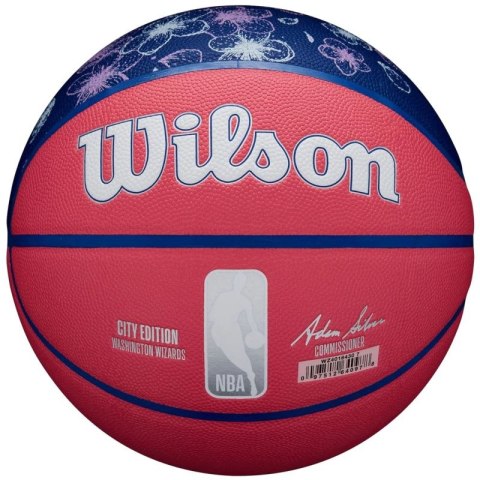 Piłka do koszykówki Wilson NBA Team City Collector Washington Wizards Ball WZ4016430ID