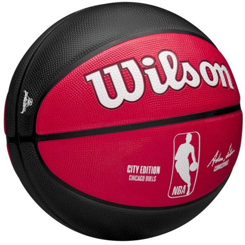 Piłka do koszykówki Wilson NBA Team City Edition Chicago Bulls WZ4024205XB