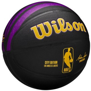 Piłka do koszykówki Wilson Wilson NBA Team City Collector Los Angeles Lakers WZ4024114XB