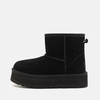 Buty damskie UGG Classic Mini Platform - Czarne 1134991-BLK