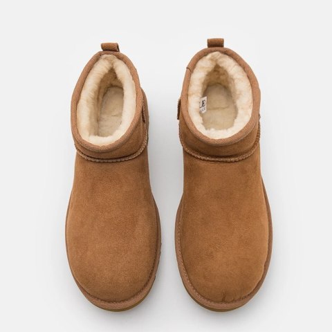 Buty damskie UGG Classic Ultra Mini - Brązowe