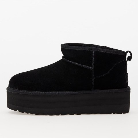 Buty damskie UGG Ultra Mini Platform na platformie - Czarne 1135092-BLK