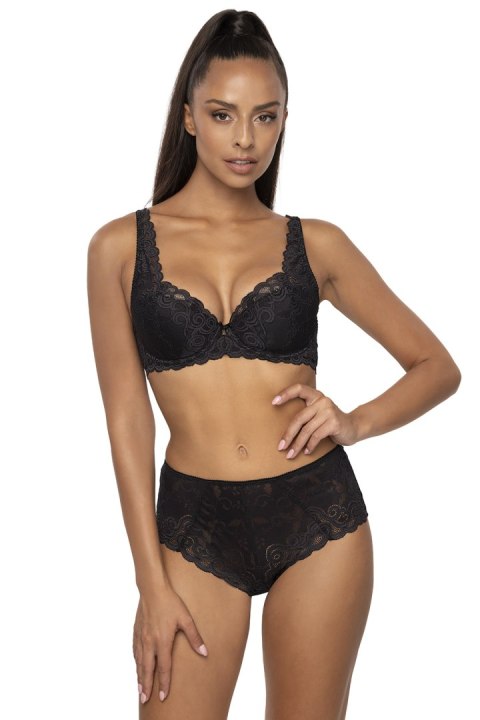 Biustonosz push up Biustonosz Usztywniany Model 3824/22 Natalie Big Black - Mat