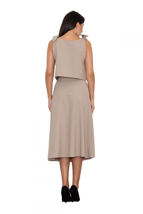 Spódnica Komplet Model M578 Beige - Figl