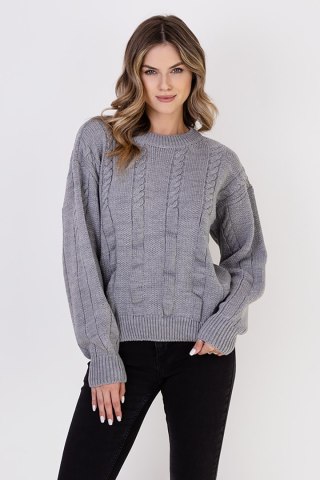 Sweter Damski Model SWE323 Grey - MKM