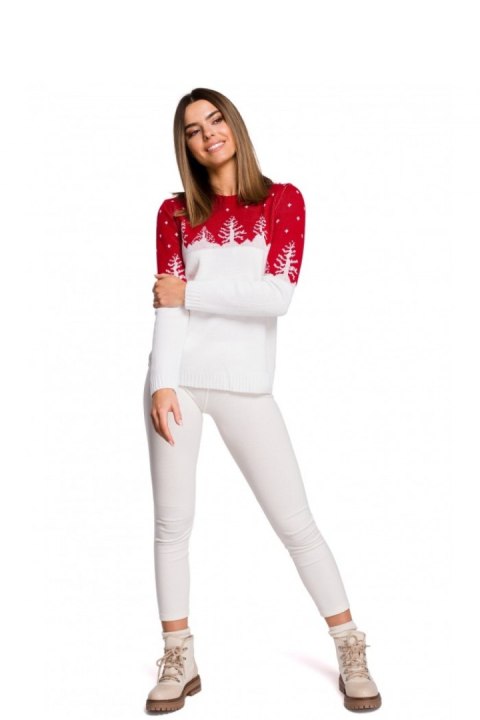 Sweter Damski Model MXS05 Red - Moe