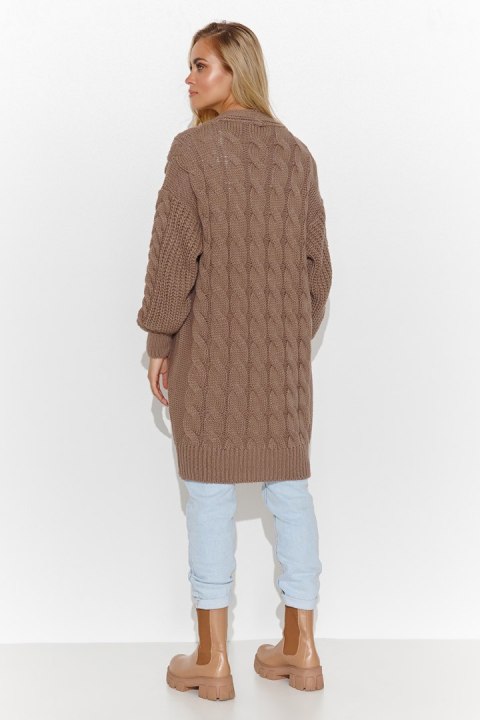 Sweter Kardigan Model S134 Cappuccino - Makadamia