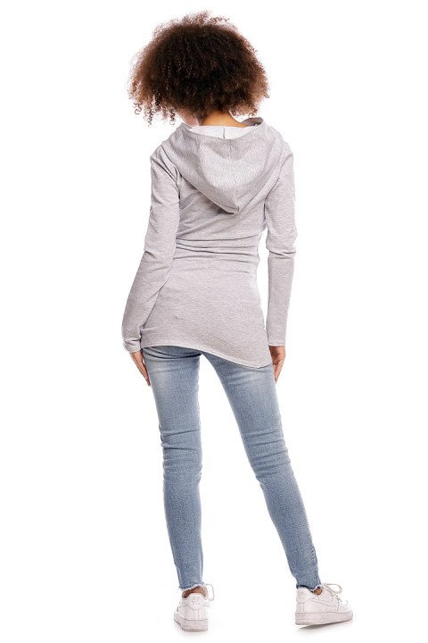 Bluza model 1473 Light Gray - PeeKaBoo