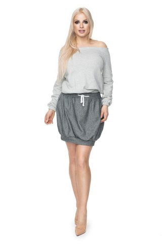 Bluzka Model 0109 Light Grey - PeeKaBoo