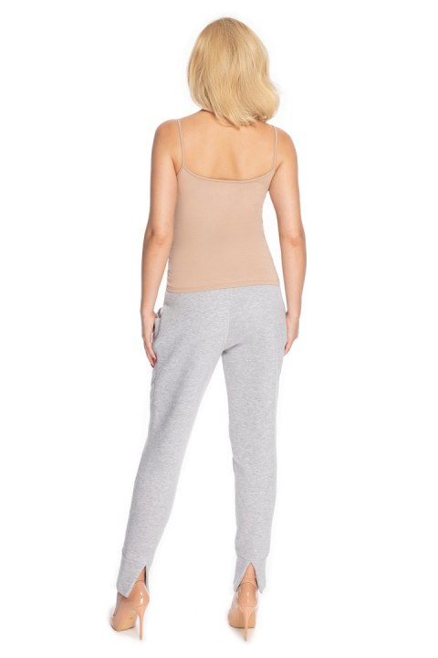 Spodnie Ciążowe Model 0175 Grey - PeeKaBoo