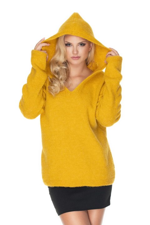 Sweter Damski Model 30070 Yellow - PeeKaBoo