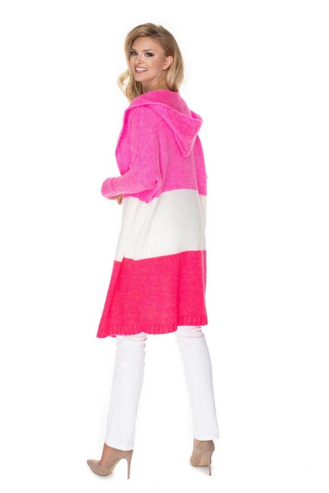 Sweter Kardigan Model 30069 Pink/Fuksja - PeeKaBoo