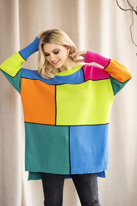 Sweter Damski Model 30089 Limonka - PeeKaBoo