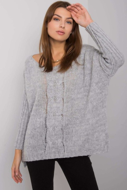 Sweter Damski Model TW-SW-BI-559.45 Grey - Och Bella