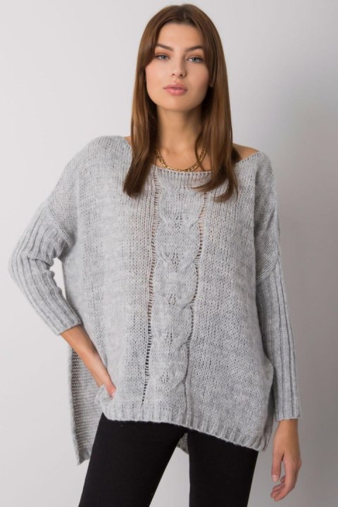 Sweter Damski Model TW-SW-BI-559.45 Grey - Och Bella