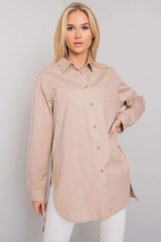 Koszula Damska Model EM-KS-001.46 Beige - Ex Moda