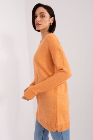 Sweter Damski Model TO-SW-1810.13 Light Orange - Rue Paris