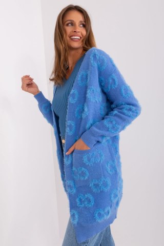 Sweter Kardigan Model AT-SW-234502.38X Blue - AT