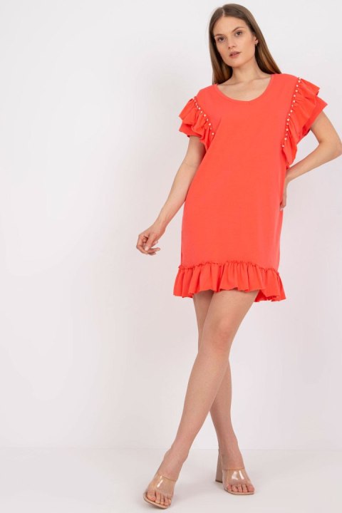 Sukienka Model FA-SK-7017.72P Coral - Fancy