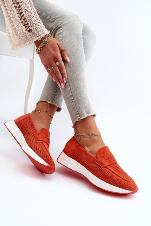 Mokasyny Model Inesqua 22-325 Orange - Step in style