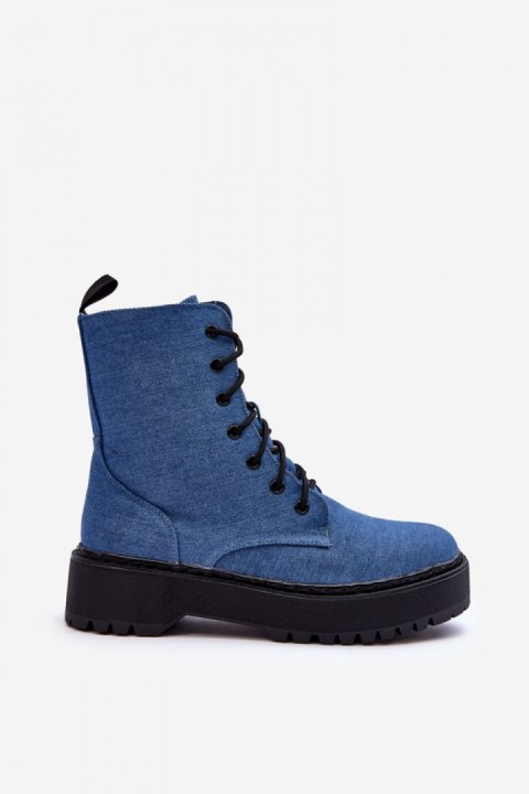 Botki Workery Model Teflorna CLS-270 Blue - Step in style