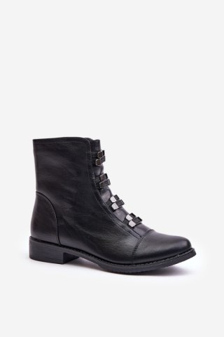 Botki Model Evalith ASA62-30 Black - Step in style