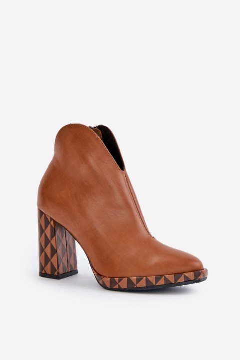 Botki Model Laura Messi 2836 Brown - Step in style