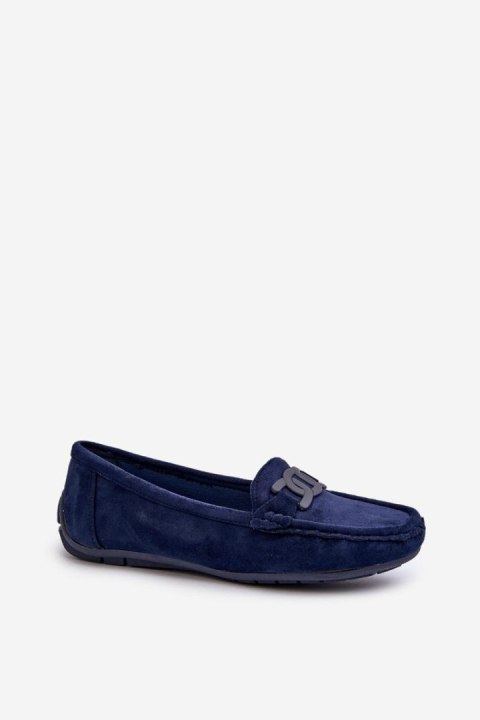 Mokasyny Model Rabell DF711 Navy - Step in style