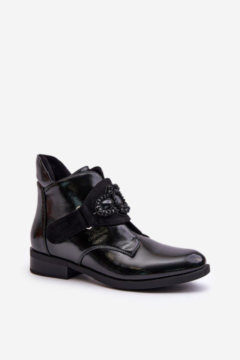 Botki Model S.Barski HY42-021 Black - Step in style