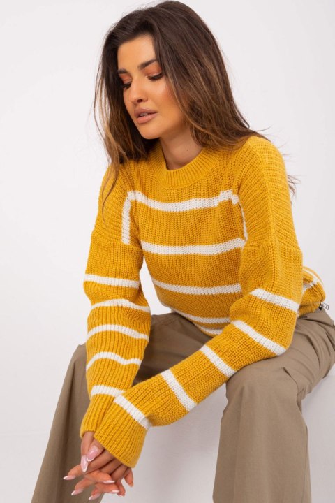 Sweter Damski Model BA-SW-8025.38P Dark Yellow - Badu