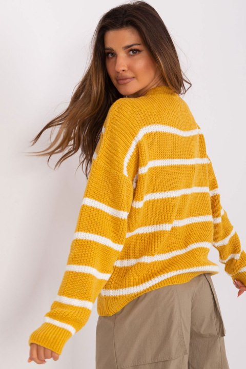 Sweter Damski Model BA-SW-8025.38P Dark Yellow - Badu