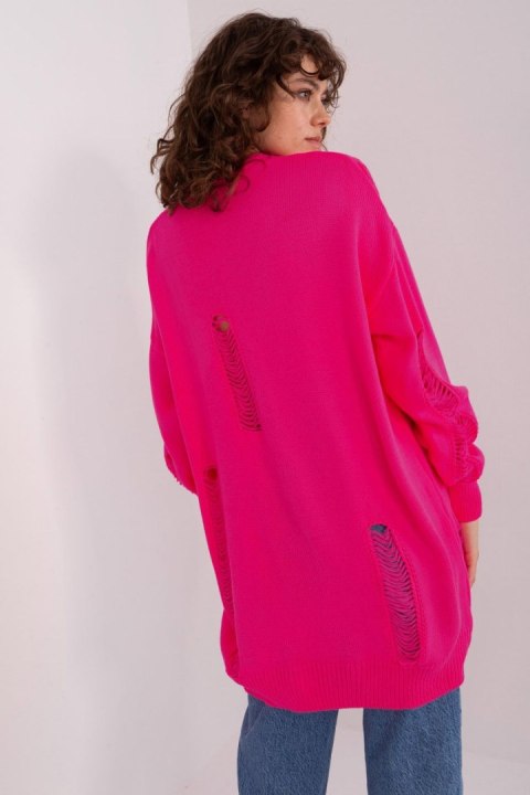 Sweter Damski Model BA-SW-8042-1.23 Fluo Pink - Badu