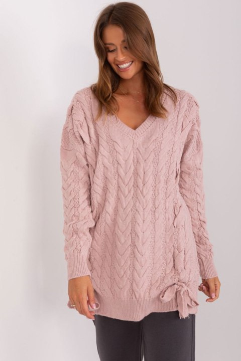 Sweter Damski Model BA-SW-8027.46P Light Pink - Badu