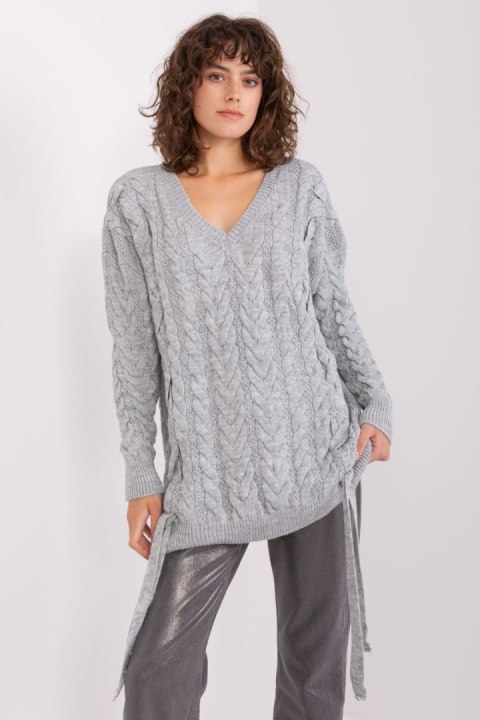 Sweter Damski Model BA-SW-8027.85P Grey - Badu