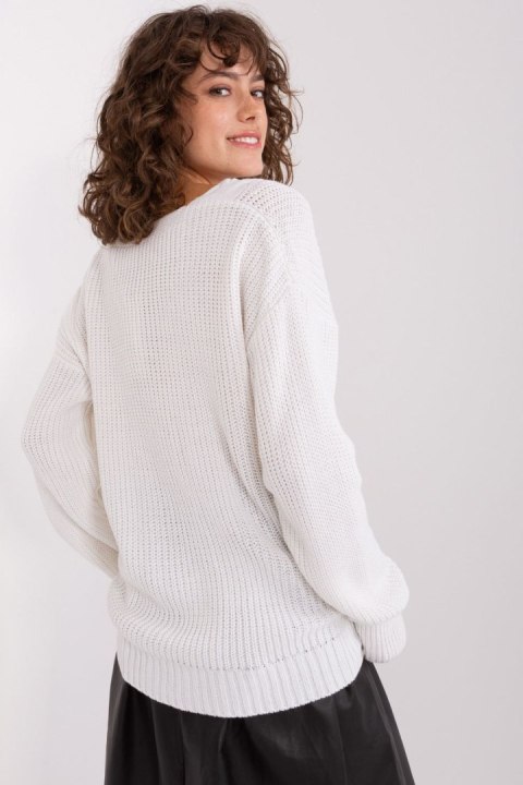 Sweter Damski Model BA-SW-8028.32 Ecru - Badu