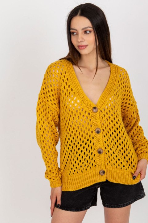 Sweter Damski Model BA-SW-9009.26P Dark Yellow - Badu