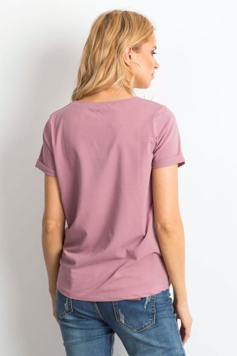 T-shirt Damski Model RV-TS-4838.54P Dark Pink - BFG