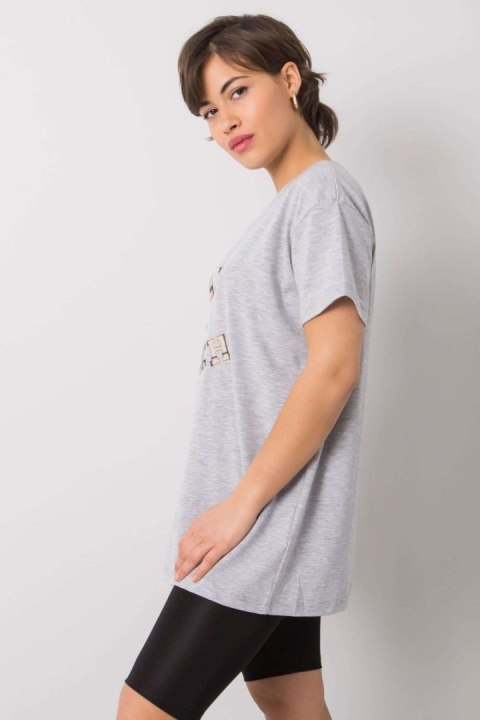 T-shirt Damski Model FA-TS-6892.88 Grey - Fancy