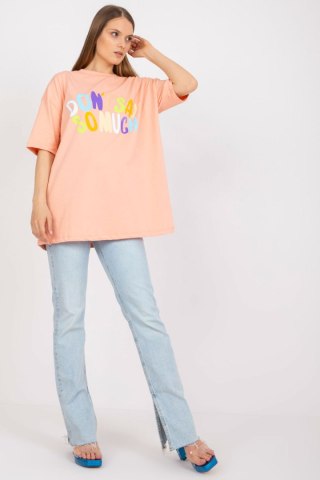 T-shirt Damski Model FA-TS-7733.91P Brzoskwinia - Fancy