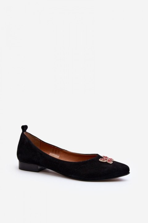 Baleriny Model Zazoo 2887/002 Black - Step in style