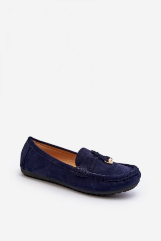 Mokasyny Model Ontala N22-995 Blue - Step in style