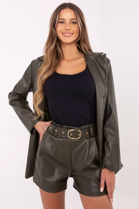 Szorty Damskie Model DHJ-SN-8701.18P Khaki - Italy Moda