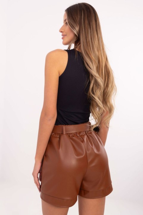 Szorty Damskie Model Model DHJ-SN-8701.18P Brown - Italy Moda