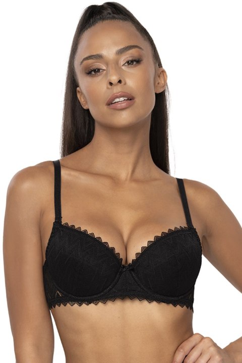 Biustonosz push up Biustonosz Push-up Model Elif M-3802/11 Black - Mat