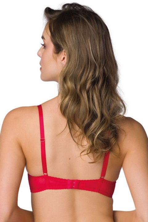 Biustonosz push up Biustonosz Push-up Model Hannah M-0115/11 Red - Mat