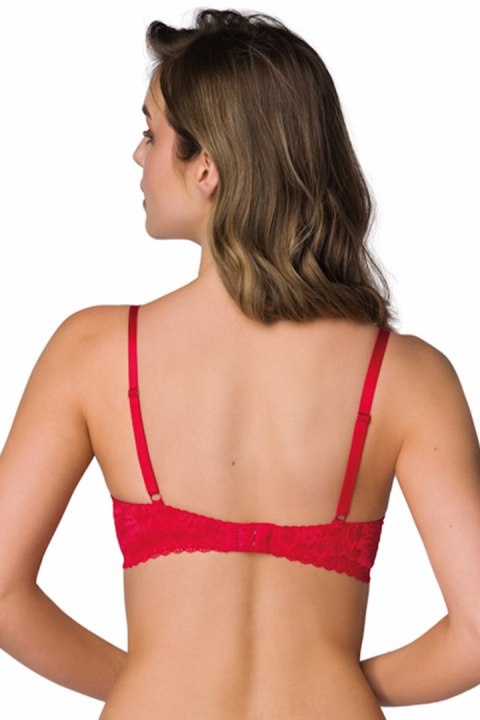 Biustonosz push up Biustonosz Push-up Model Hannah M-0115/11/1 Red - Mat