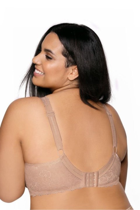 Biustonosz push up Biustonosz Usztywniany Model Carmela Big M-053/22 Beige - Mat