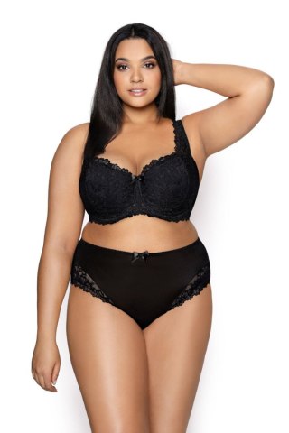 Biustonosz push up Biustonosz Usztywniany Model Carmela Big M-053/22 Black - Mat